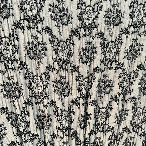 Christy Dawn Mia Dress Deadstock Gray Jacquard XS - Picture 4 of 6